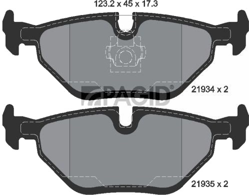 PAGID T1178N Bremseklosser