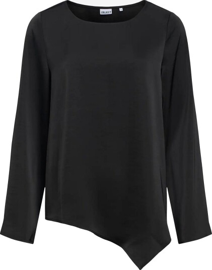 Object Objchilli L/S Asymmetric Top 146 Nd - BLACK - 42