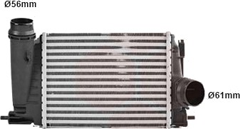 Intercooler VAN WEZEL 13014717
