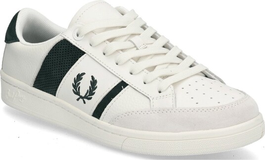 Fred Perry B725 Leather/ Suede SNOW WHITE 43