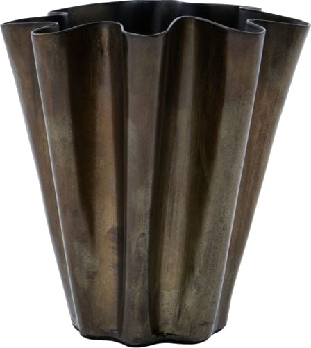 House Doctor Flood vase Ø12.5 antikk brun