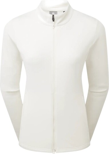 FootJoy Ts Full Zip Midlayer   Cream   XS