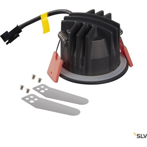 Slv Numinos Xs Innsunket Spotlight 1 Ampuller 7 W 3000 K 700 Lm Sort