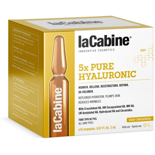 Lacabine 5x Pure Hyaluronic Face Ampoule Lacabine 5x Pure Hyaluronic Face Ampoule