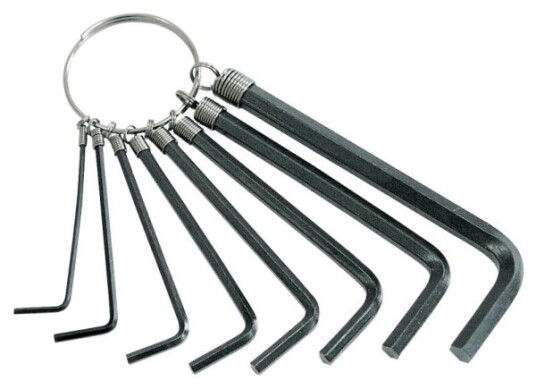 Mega Sett Med Sekskantnøkler Type L 2-14Mm 12Stk. (48012) Mega Sett Med Sekskantnøkler Type L 2-14Mm 12Stk. (48012)