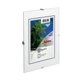 Hama Frameless Picture Holder Clip-Fix - Fotoholder - Designet for : 6x8 in (15x20 cm) - glass - rektangulær Hama Frameless Picture Holder Clip-Fix - Fotoholder - Designet for : 6x8 in (15x20 cm) - glass - rektangulær