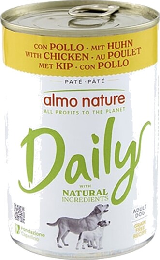 Almo Nature Daily Våtfôr Kylling 400 G