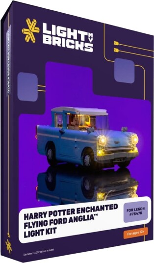 Light My Bricks Enchanted Flying Ford Anglia lyssett