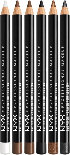 NYX Professional Makeup Slim Eye Pencil 903 Dark Brown Eyes Eyeliner Skjønnhet Makeup