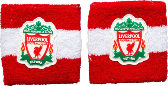 Liverpool 2-Pakning Bomull Håndleddsbånd