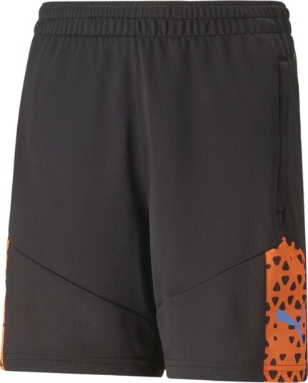 PUMA Treningsshorts Individualcup Svart/oransje Barn størrelse 152 cm