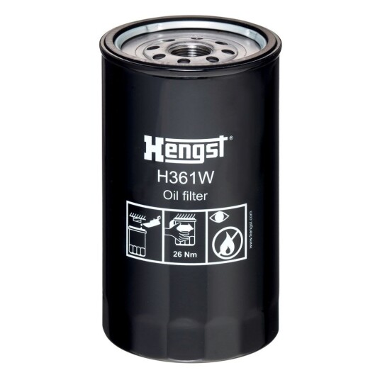 Oljefilter HENGST FILTER H361W Oljefilter HENGST FILTER H361W