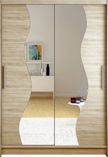 Miami Garderobe 120x58x200 cm -