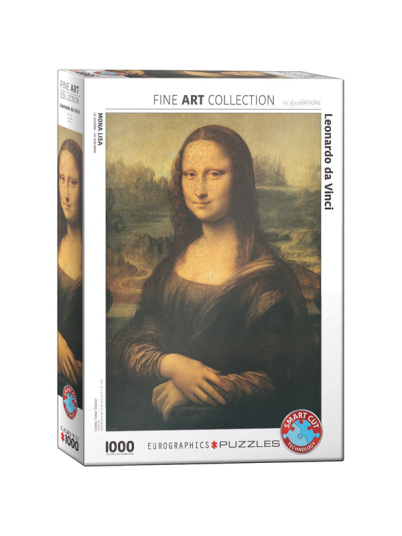 Eurographic Mona Lisa by Leonardo da Vinci Smart Cut 1000 Eurographic Mona Lisa by Leonardo da Vinci Smart Cut 1000