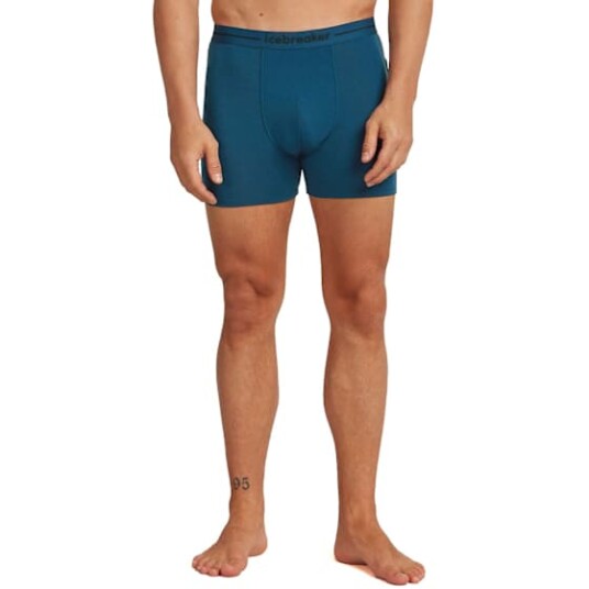 Icebreaker Men"s Anatomica Boxers Atlantis L Icebreaker Men"s Anatomica Boxers Atlantis L