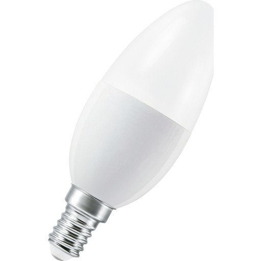 Ledv LED stearinlys FCY matt 806lm 7,3W/840 E14 230V AC/176-250V DC HS