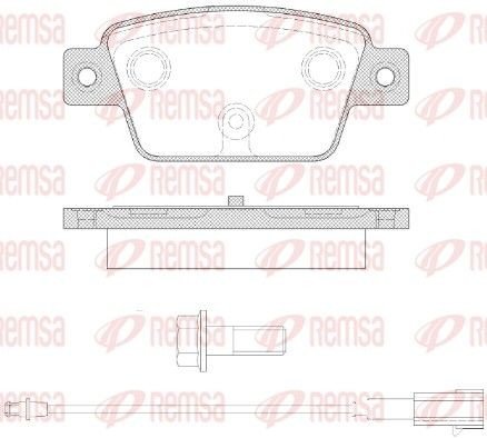 Bremseklosser REMSA 0861.12