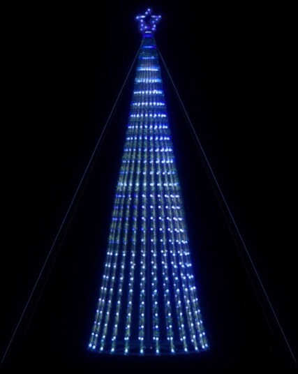  LED Juletre 1028 LEDs Blå 403 cm