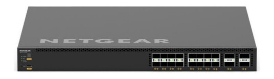 Netgear M4350 Series M4350-16V4c - Switch - L3 - Styrt - 16 X 1/10/25 Gigabit Sfp28 + 4 X 40/100 Gigabit Qsfp28 - Front Til Bakside-Luftflyt - Rackmonterbar