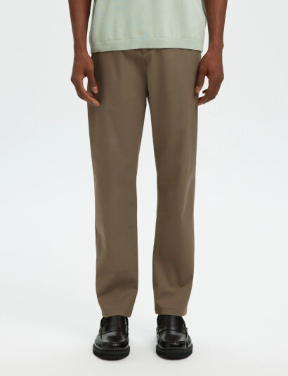 Selected Slh175 Slim New Miles Flex Pant Noos Khaki green 32 x 32