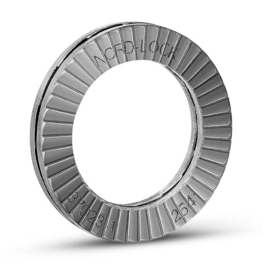 Nord-Lock 1406 Låseskive SYREFAST SMO254 DIN 25201 19,5 x 29 x 3,2 mm 100-pakning Innfesting