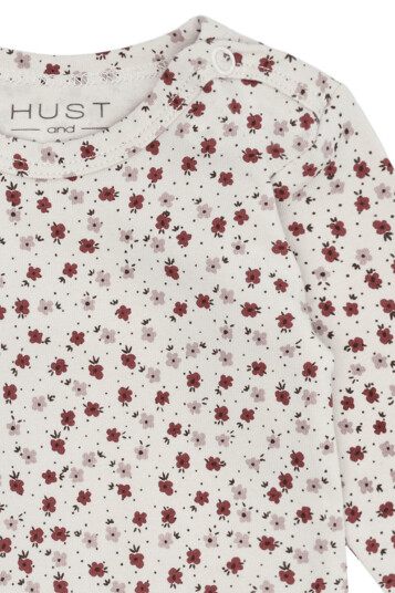 Hust & Claire Bebe body til baby - gray morn