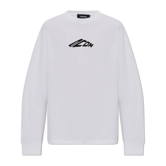Dsquared2 Dame Topper Hvit M Dsquared2 Dame Topper Hvit M