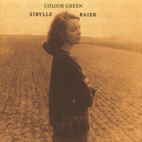 Sibylle Baier  Colour Green  LP/Vinyl