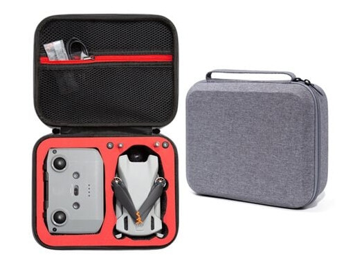 Oppbevaringsveske for DJI Mini 3 / Mini 3 Pro - Grå/Rød