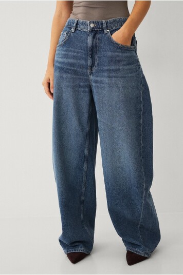 Mango Jeans Dana Blå