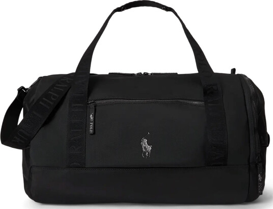Polo Ralph Lauren Logo-Trim Duffel - Black - ONE SIZE