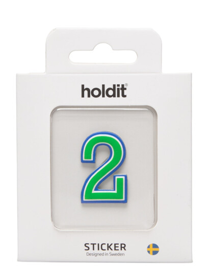 Holdit Sticker Number - White - ONE SIZE