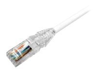 CommScope NETCONNECT - Koblingskabel - RJ-45 (hann) til RJ-45 (hann) - 1 m - UTP - CAT 6a - solid - hvit CommScope NETCONNECT - Koblingskabel - RJ-45 (hann) til RJ-45 (hann) - 1 m - UTP - CAT 6a - solid - hvit