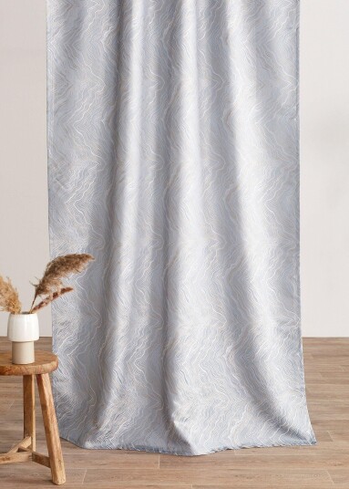 Bonprix Jacquard-gardin med bølger 1-pack false
