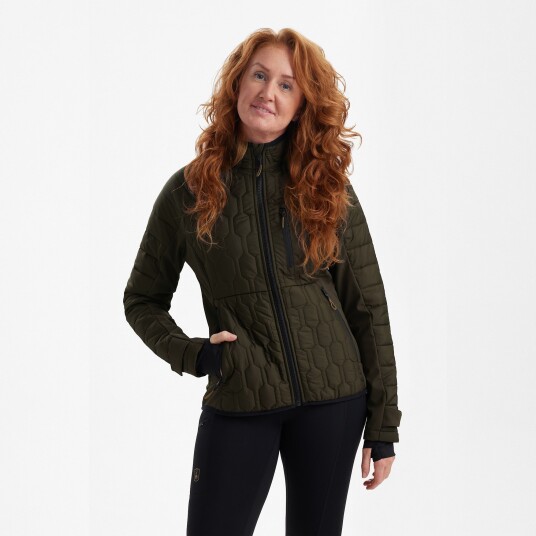 Deerhunter Lady Mossdale Quilted Jacket Forest Green 42