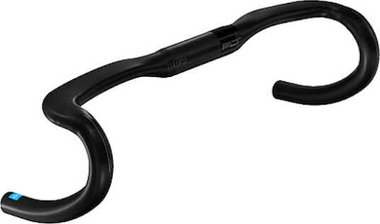 PRO PLT Ergo carbon racerstyr 46 cm bred 31.8mm svart