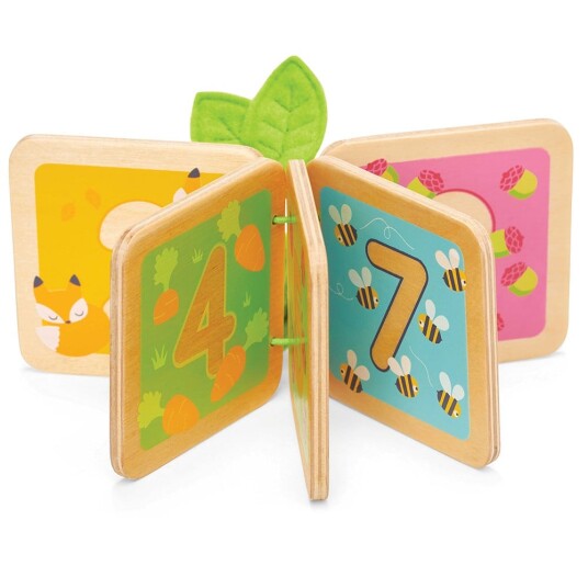 Le Toy Van Wooden Baby Counting Book LPL114 Le Toy Van Wooden Baby Counting Book LPL114