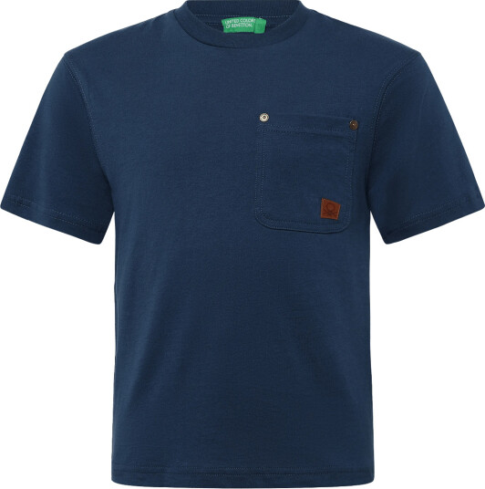 United Colors of Benetton T Shirt   Blue   140