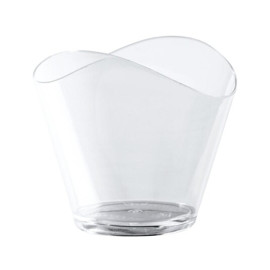Dekora Bølgeformet Porsjonsbeger 120 Ml Pk/100