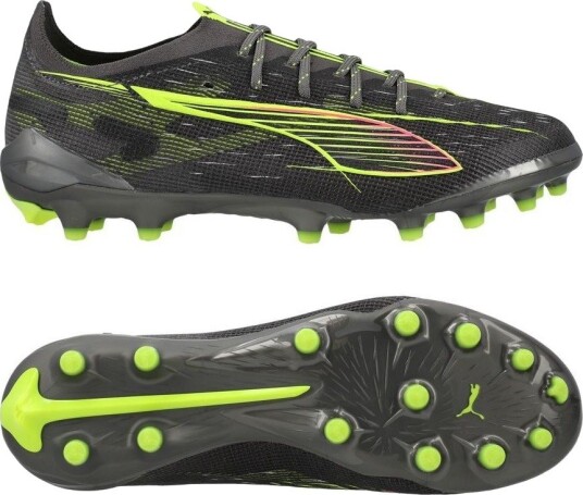 PUMA Ultra 5 Ultimate AG Audacity Matte Aged Sølv/Gul/Solen slo til Kvinner Kunstgress (AG) størrelse 40