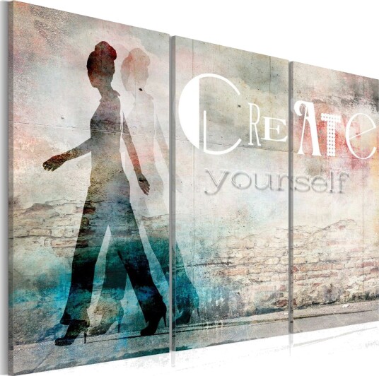 Bilde Create yourself 90x60 Artgeist sp. z o. o.