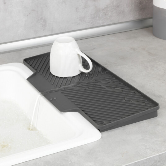 WENKO OUTDOOR NELI AVRENNINGSMATTE 40X20 CM., GRÅ