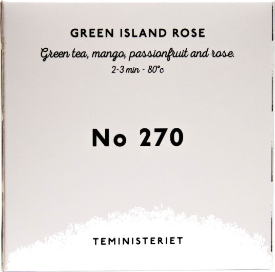 Teministeriet Signature 270 Green Island Rose Boks Te