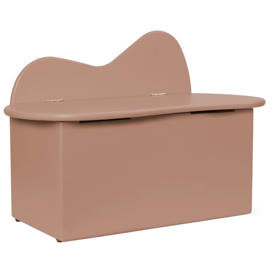 Ferm Living Slope Oppbevaringsbenk Rose