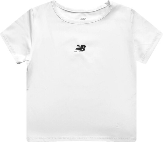 New Balance Athletic Tee NB BRIGHT WHITE 152 New Balance Athletic Tee NB BRIGHT WHITE 152