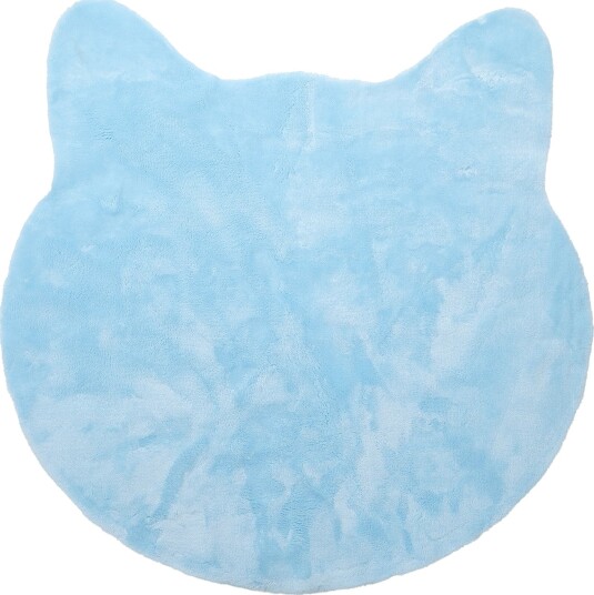 Barneteppe Aranga Super Soft Cat lyseblått Størrelse: Ø 160 cm