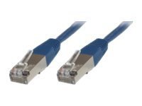 MicroConnect - Nettverkskabel - RJ-45 (hann) til RJ-45 (hann) - 2 m - FTP - CAT 6 - blå
