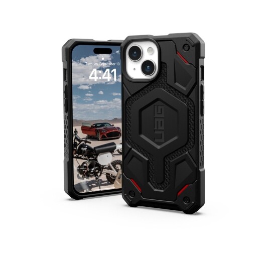 Uag Monarch Pro Kevlar-Deksel Med Magsafe (Iphone 15)
