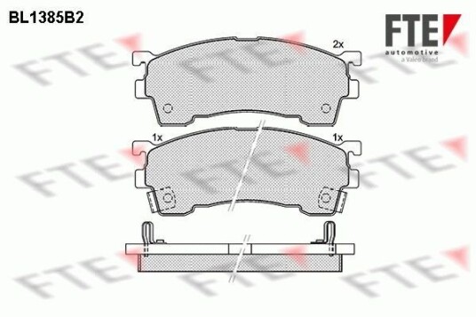 Bremseklosser FTE 9010158