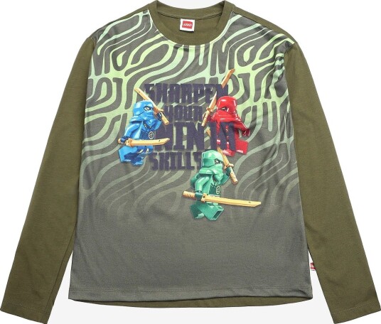 Lego Wear Lwtaj 713 T Shirt L/S. DARK GREEN 146